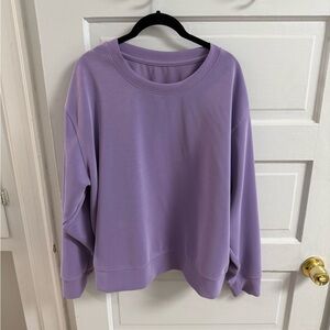 Target/anew day Women's Purple Sweatshirt